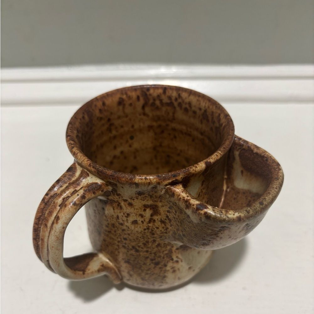 VTG Handmade Pottery Pitcher from Dirty Bird Pottery-Charles Counts - Picture 8 of 13